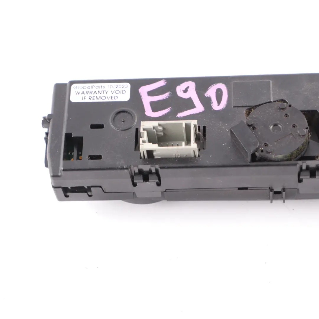 Bedienteil Klimaautomatik für BMW 1 3 er E81 E87 E88 E90 E91 E92 E93 mit Teilenummer 9117136 BMW 1 3 er E81 E87 E88 E90 E91 E92 E93 Bedienteil Klimaautomatik - SKU 9117136-1 - Teilenummer 9117136