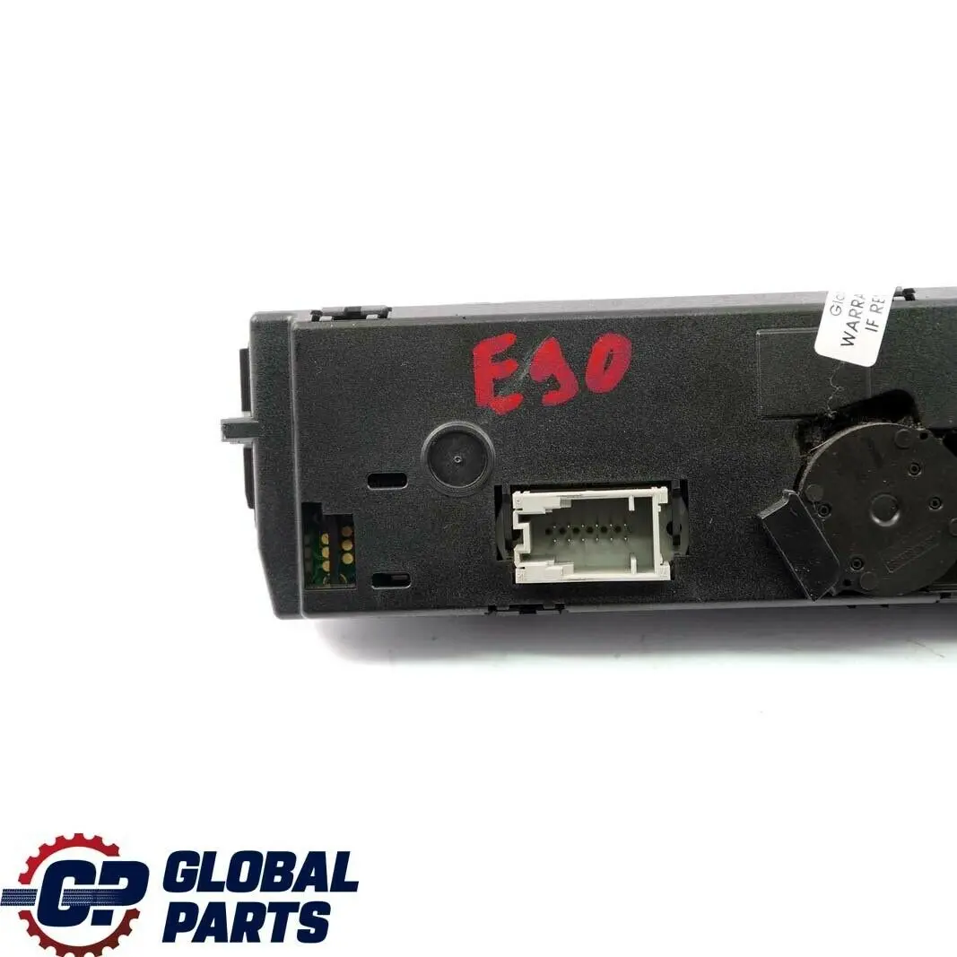  Panel Acondicionado BMW E81 E87 E88 E90 Interruptor Control Aire - SKU 9117136 - Número de pieza 9117136