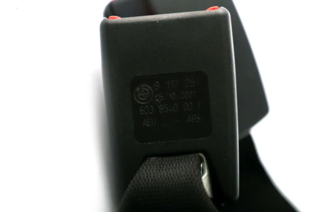 BMW E81 E87 Lower Belt Rear Right Seat Belt Clip Buckle 7069968 - SKU 9117251 - Part number 9117251