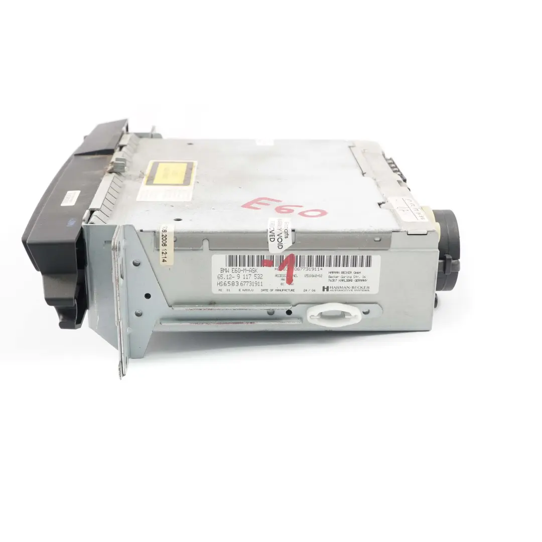 Radio Player M-ASK M-Audio System Controller CD Head Unit to BMW E60 E61 with Part number 9117532 BMW E60 E61 Radio Player M-ASK M-Audio System Controller CD Head Unit - SKU 9117532-1 - Part number 9117532