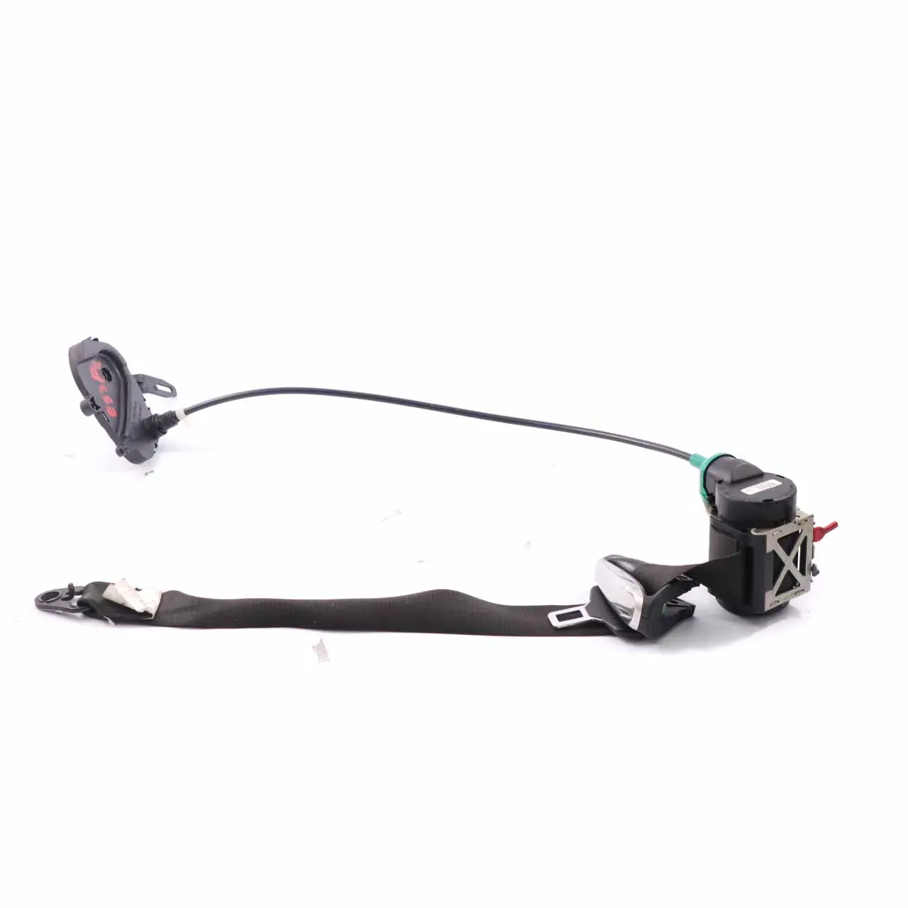 BMW E93 Ceinture sécurité supérieure Ceinture sécurité avant droite Noir 9117654