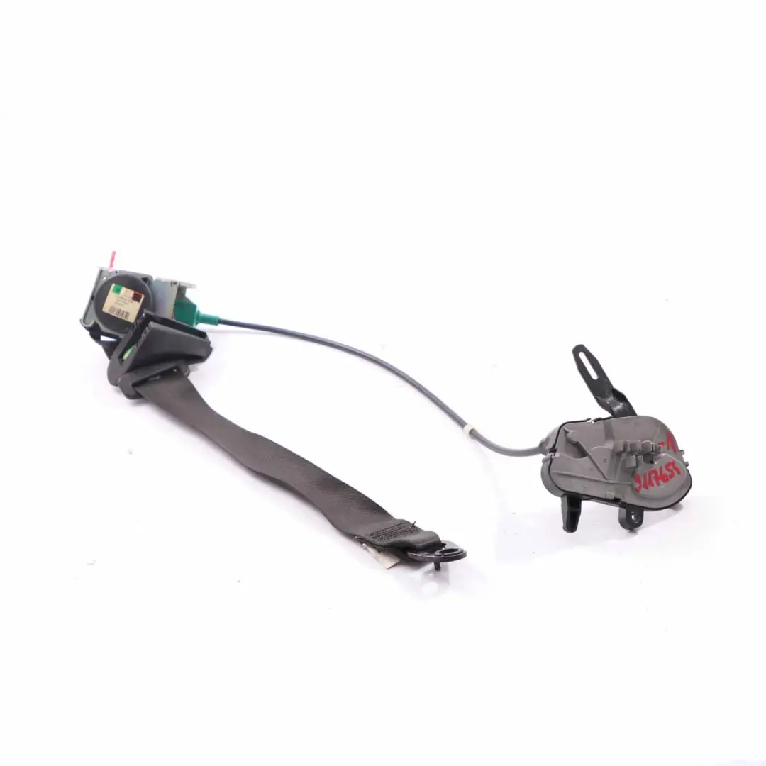 BMW E93 Upper Safety Seat Belt Front Right O/S Seatbelt Black - SKU 9117654-1 - Part number 9117654