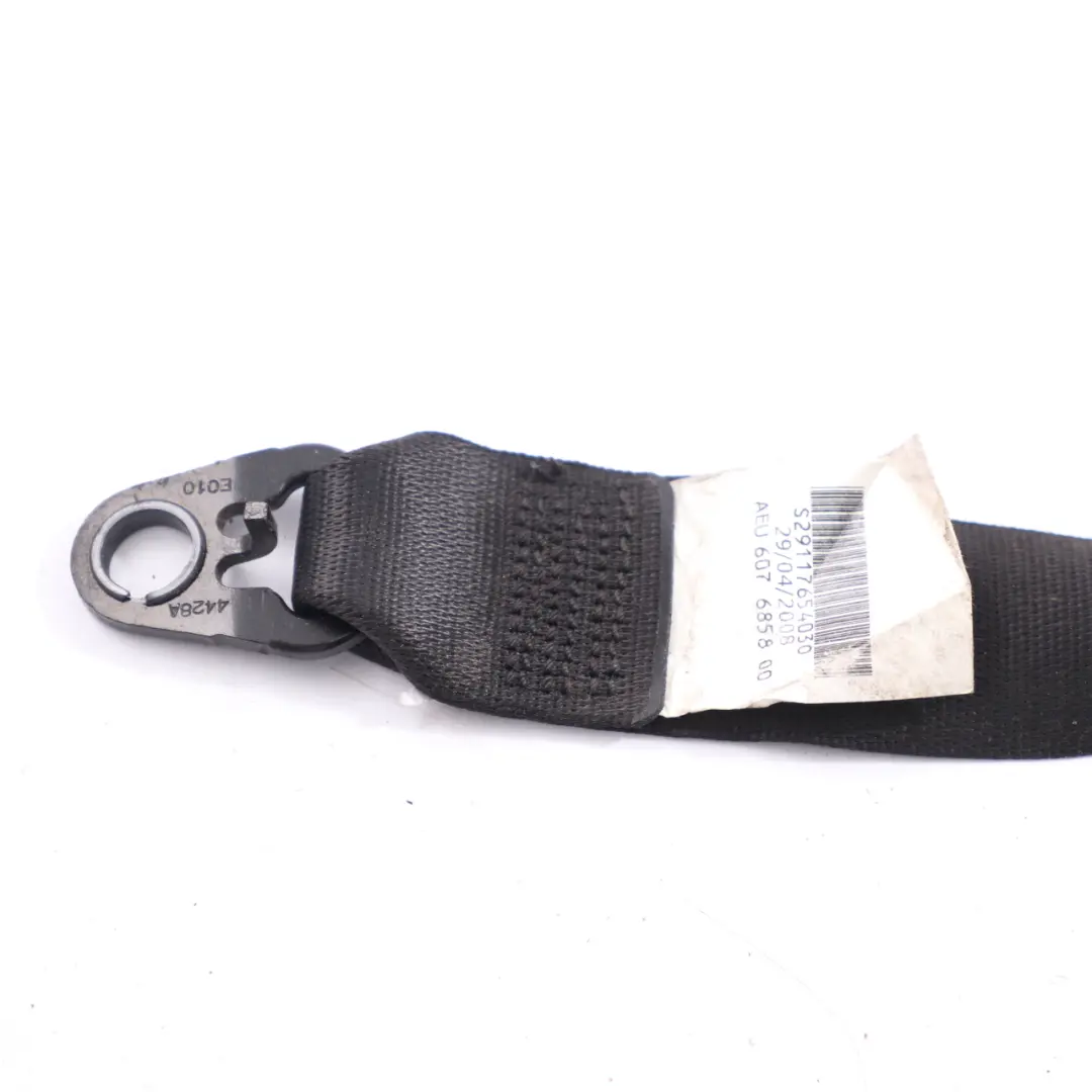BMW E93 Upper Safety Seat Belt Front Right O/S Seatbelt Black - SKU 9117654-1 - Part number 9117654