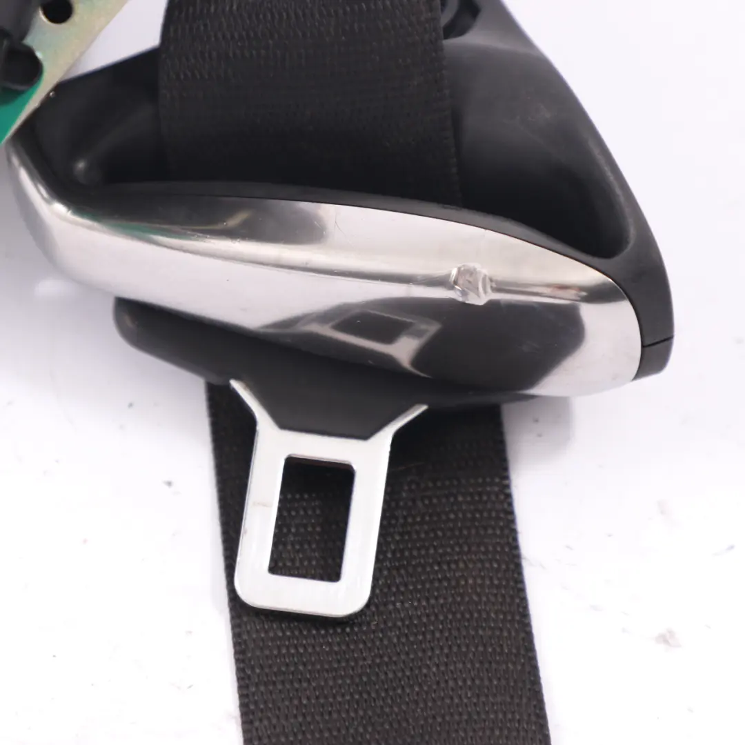 BMW E93 Upper Safety Seat Belt Front Right O/S Seatbelt Black - SKU 9117654-1 - Part number 9117654