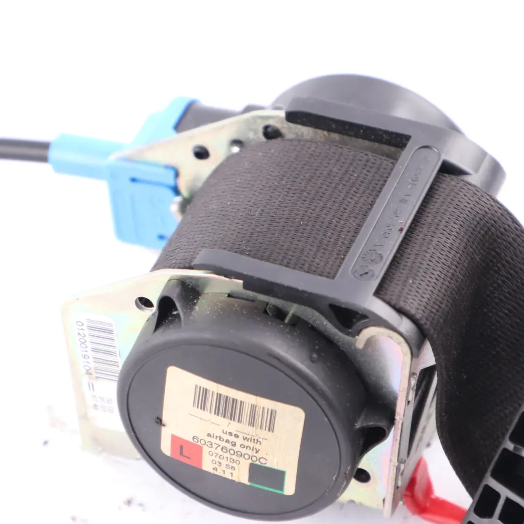 Cintura Di Sicurezza Sedile Anteriore Sinistro Nero per BMW E93 Cabriolet con numero di parte 9117655 BMW E93 Cabriolet Cintura Di Sicurezza Sedile Anteriore Sinistro Nero - SKU 9117655 - Numero di parte 9117655