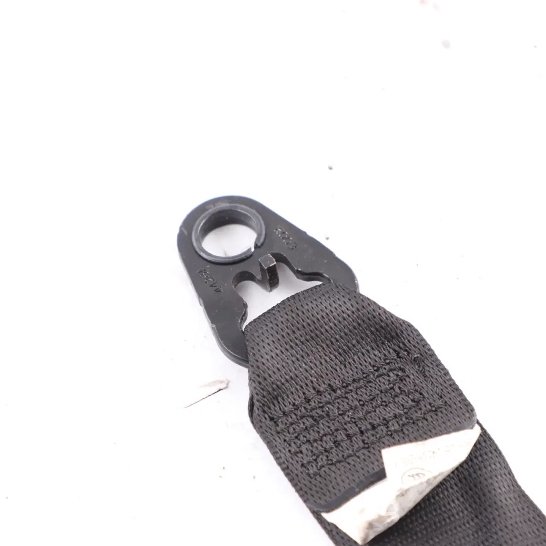 BMW E93 Convertible Safety Belt Upper Seat Rear Left N/S Schwarz Black - SKU 9117655 - Part number 9117655