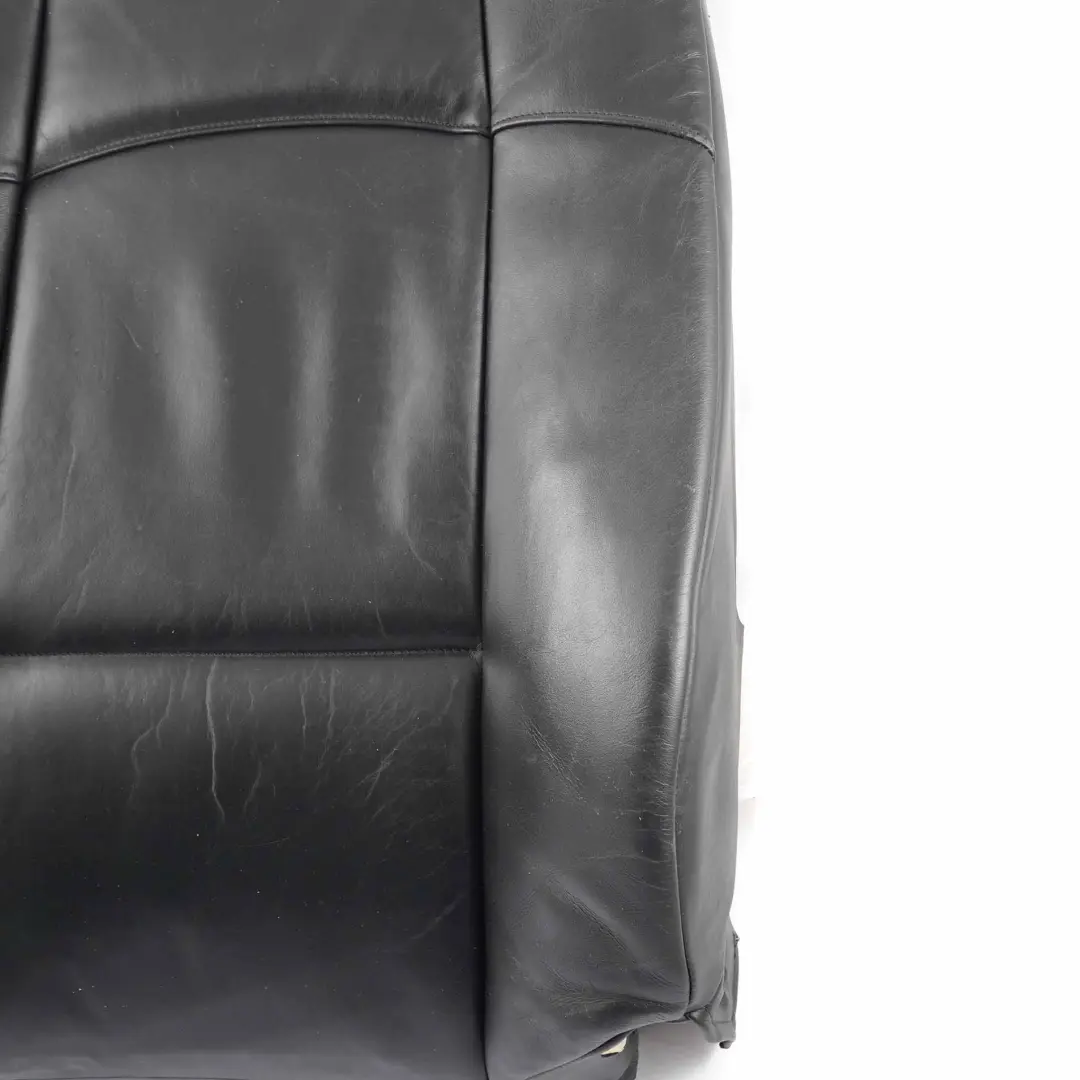 BMW E93 Schienale Sedile Anteriore Destro Riscaldato Cover Pelle Nera - SKU 9117710 - Numero di parte 9117710