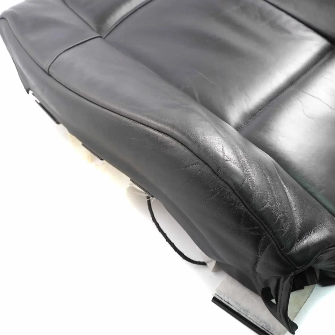  Front Seat Backrest BMW E93 Front Right O/S Heated Cover Black Leather - SKU 9117710 - Part number 9117710