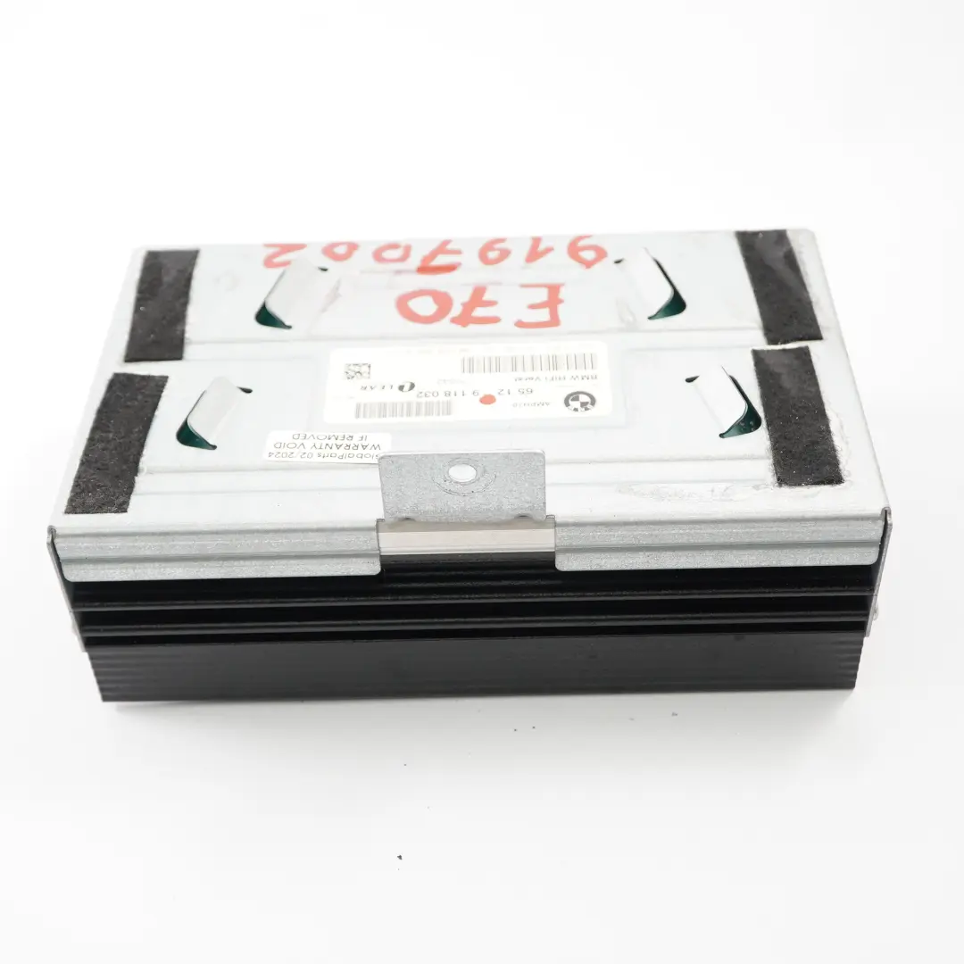 BMW Z4 E89 Roadster HiFi Altavoz Sistema Sonido Amplificador AMP Unidad - SKU 9118032 - Número de pieza 9118032