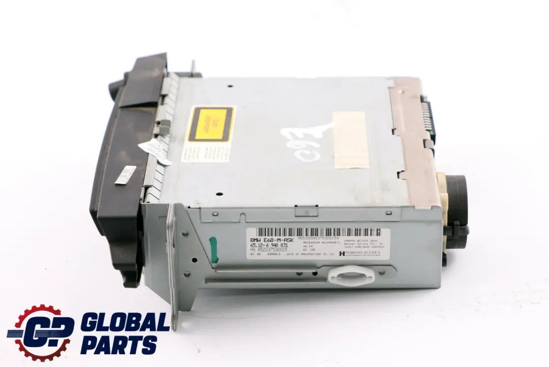 BMW E60 E61 E63 E64 M-ASK M-Audio System Controller Navigation Radio 6940031 - SKU 9118070 - Part number 9118070