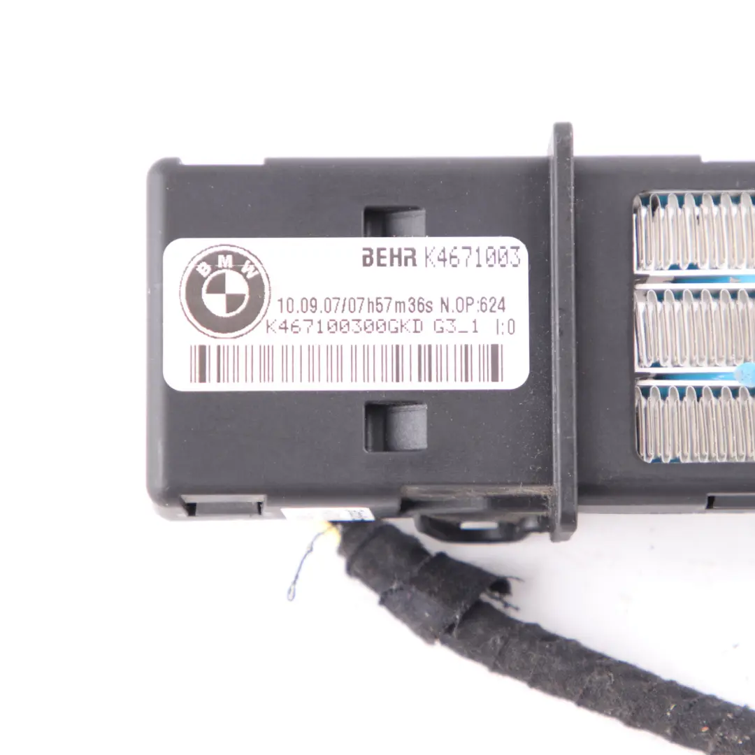 Auxiliary Heater BMW X5 E70 F15 F85 G05 Third Row Seat Matrix to with Part number 9118073 Auxiliary Heater BMW X5 E70 F15 F85 G05 Third Row Seat Matrix - SKU 9118073-1 - Part number 9118073
