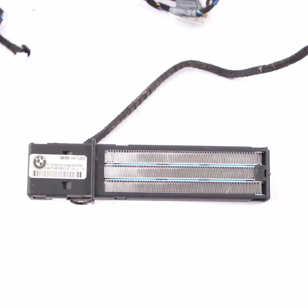Third Row Seat Auxiliary Heater Matrix Wiring 9118838 to BMW X5 E70 F15 F85 G05 with Part number 9118073 BMW X5 E70 F15 F85 G05 Third Row Seat Auxiliary Heater Matrix Wiring 9118838 - SKU 9118073 - Part number 9118073