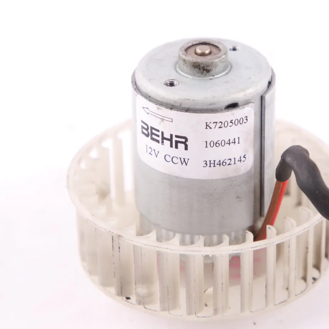 BMW X5 E70 Heater Blower Motor Rear 3rd Seat Row 12V - SKU 9118074 - Part number 9118074