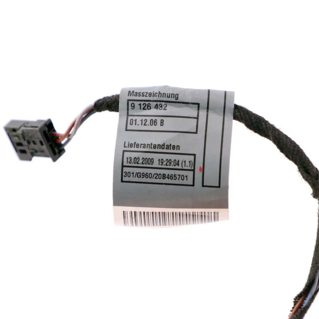 BMW 1 E81 E82 Puerta Mazo de cables - SKU 9118111 - Número de pieza 9118111