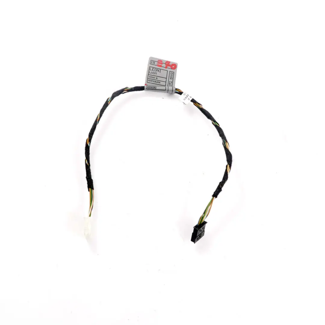 BMW E70 E71 Wiązka Kabel Fotela Podparcia Lędźwi - SKU 9118469 - Numer Części 9118469