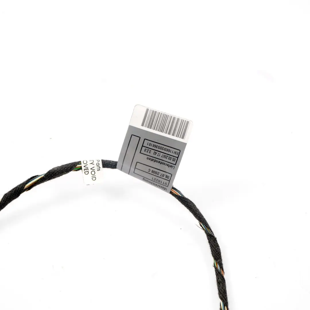 BMW E70 E71 Wiązka Kabel Fotela Podparcia Lędźwi - SKU 9118469 - Numer Części 9118469