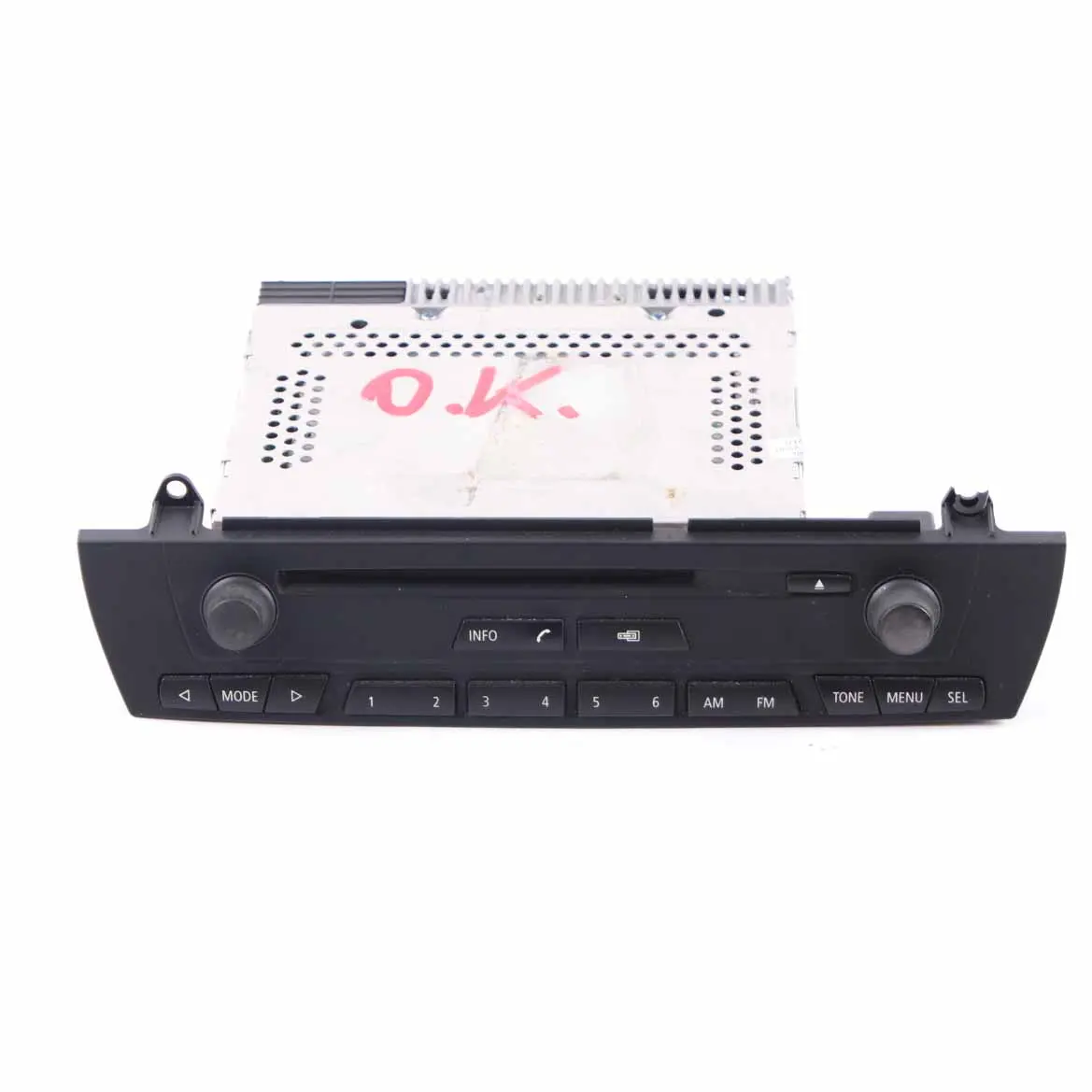 BMW X3 E83 Radio Navigation System CID Control Unit CD Player 9118823