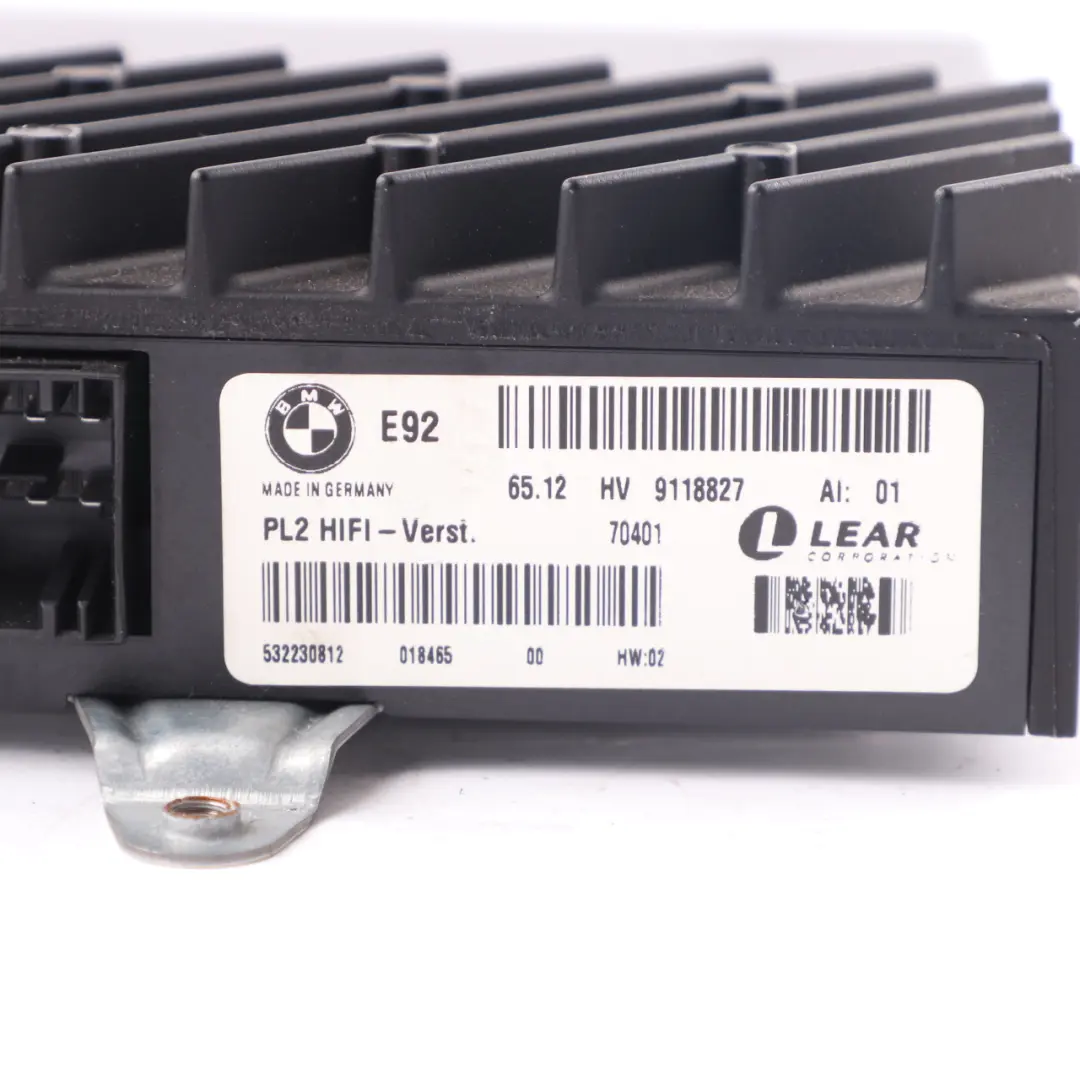 Amplifier HiFi Speaker System Control Unit Module BMW E92 E92 LCI - SKU 9118827 - Part number 9118827
