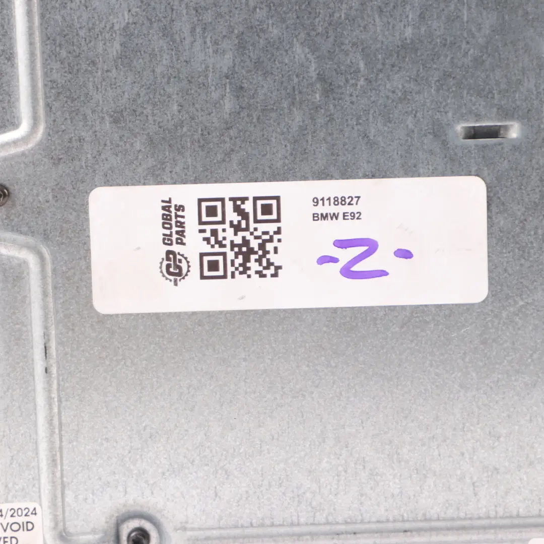 Amplifier HiFi Speaker System Control Unit Module to BMW E92 E92 LCI with Part number 9118827 BMW E92 E92 LCI Amplifier HiFi Speaker System Control Unit Module - SKU 9118827 - Part number 9118827
