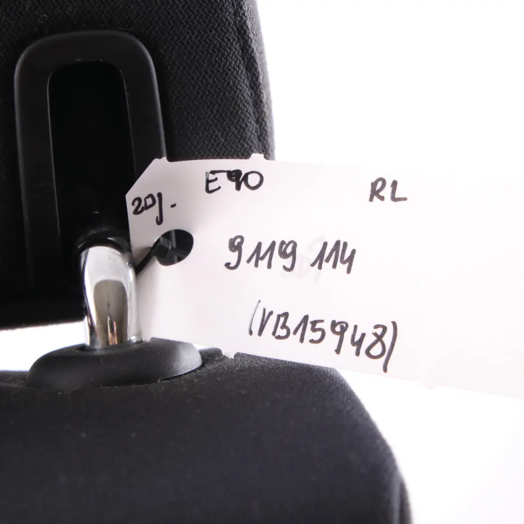 BMW E90 LCI Seat Backrest Rear Left N/S Cover Cloth Fabric Fluid Linea Ski Bag - SKU 9119114 - Part number 9119114