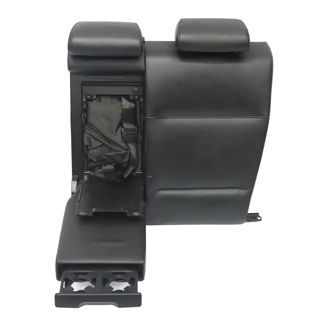 Left N/S Seat Cover Backrest Black Leather Covering Ski Bag to BMW E90 Rear with Part number 9119136 BMW E90 Rear Left N/S Seat Cover Backrest Black Leather Covering Ski Bag - SKU 9119136 - Part number 9119136