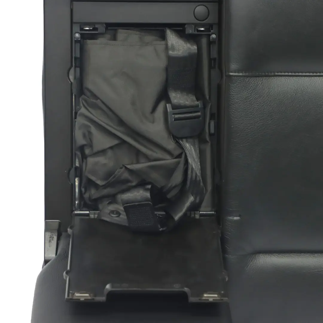 BMW E90 Asiento Trasero Izquierdo Funda Respaldo Cuero Negro Bolsa Ski - SKU 9119136 - Número de pieza 9119136