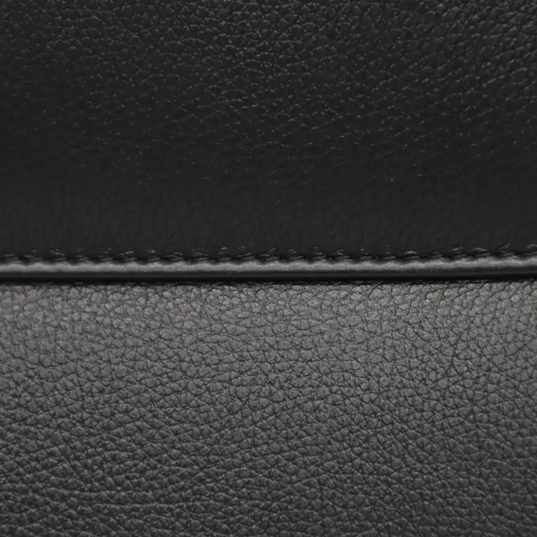 Left N/S Seat Cover Backrest Black Leather Covering Ski Bag to BMW E90 Rear with Part number 9119136 BMW E90 Rear Left N/S Seat Cover Backrest Black Leather Covering Ski Bag - SKU 9119136 - Part number 9119136