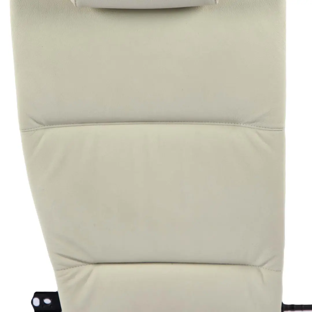 Seat Backrest BMW E90 LCI Rear Right O/S Cover Leather Dakota Lemon - SKU 9119145 - Part number 9119145