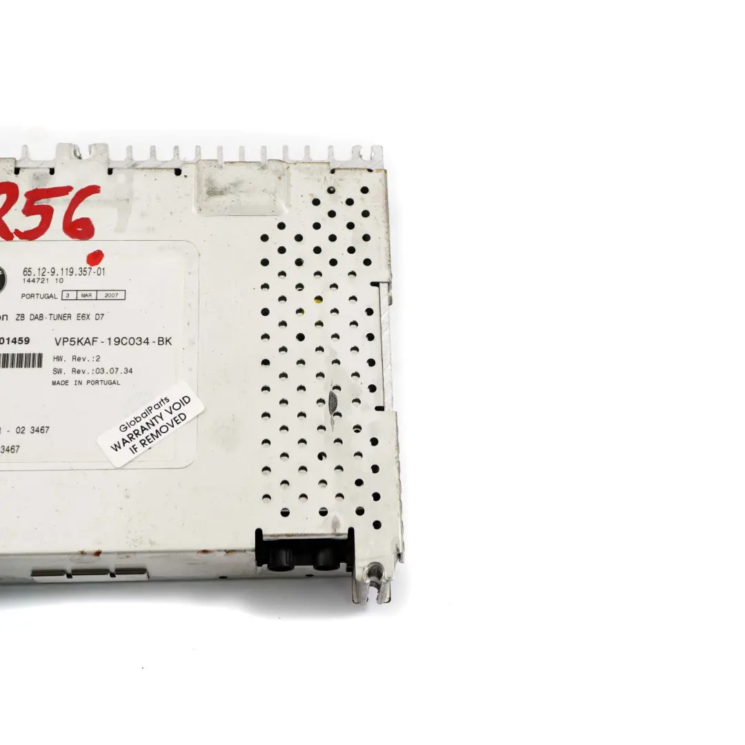 DAB Radio Tuner Modulo per BMW E60 E81 E87 E90 E91 Mini R55 R56 con numero di parte 9119357 BMW E60 E81 E87 E90 E91 Mini R55 R56 DAB Radio Tuner Modulo - SKU 9119357 - Numero di parte 9119357