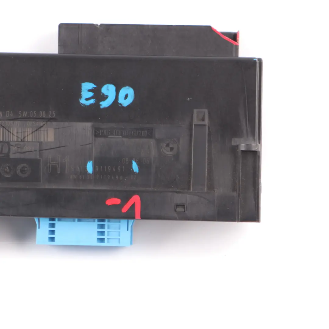 BMW E90 ECU Body Control Module Unit Junction Box H1 PL2 JBBFE - SKU 9119491-1 - Part number 9119491