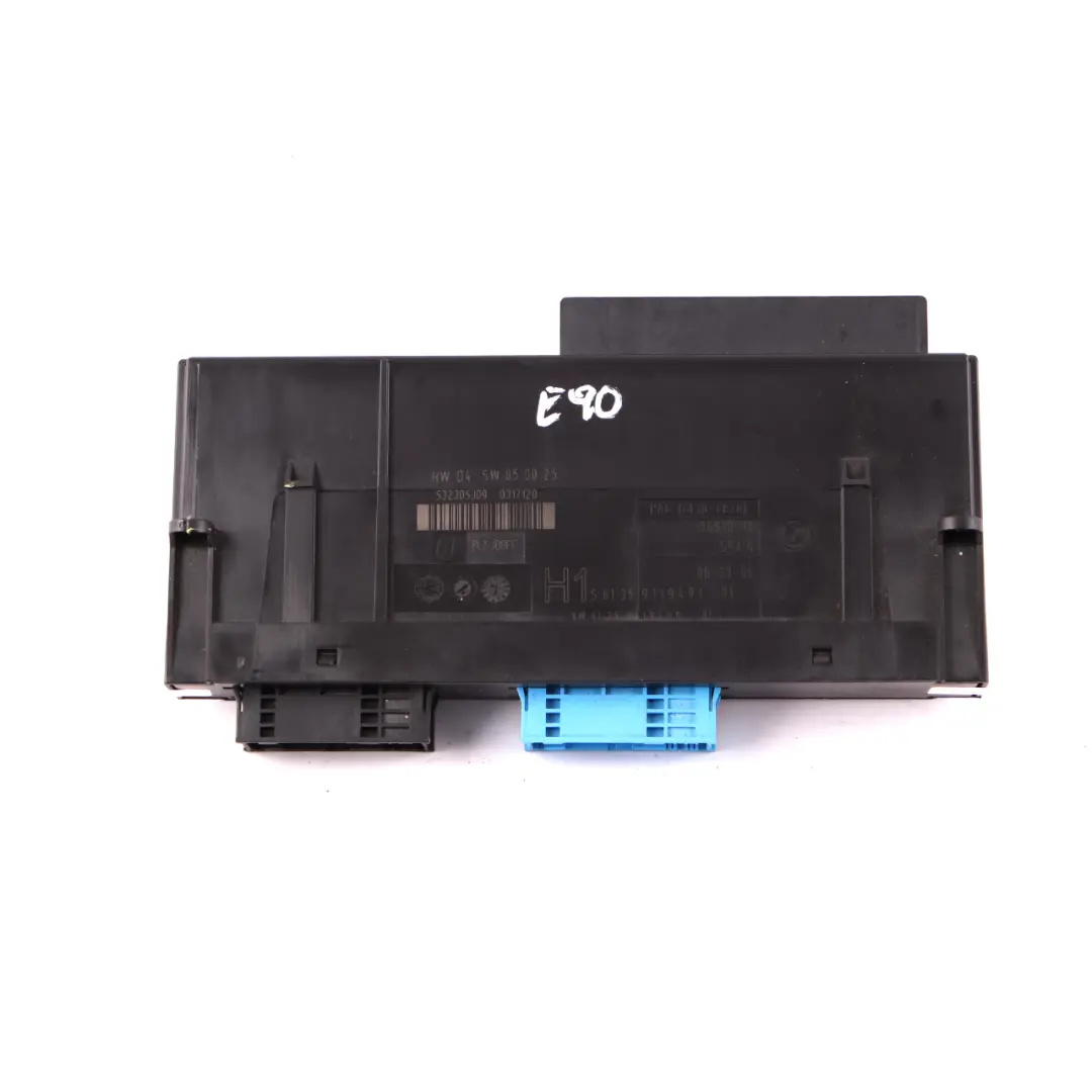 BMW 3 Series E90 ECU Body Control Module Unit Junction Box H1 PL2 JBBFE - SKU 9119491 - Part number 9119491