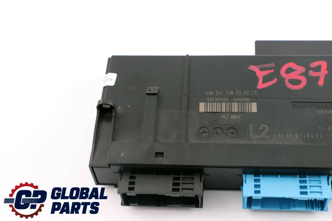 Corpo Controllo Modulo L2 Centralina 6135 per BMW E87 con numero di parte 9119494 BMW E87 Corpo Controllo Modulo L2 Centralina 6135 - SKU 9119494 - Numero di parte 9119494