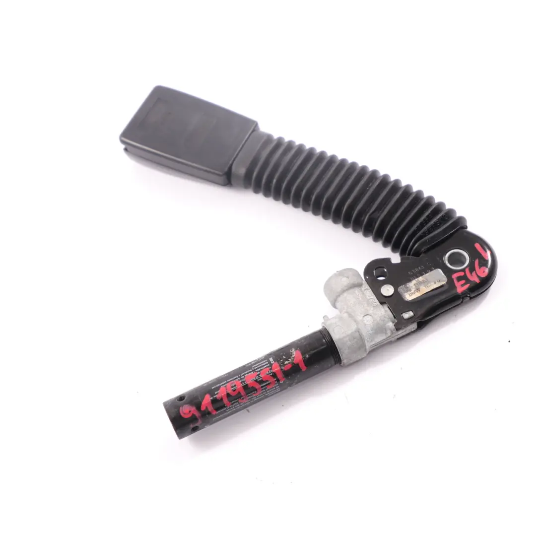 BMW E46 E63 Lower Belt With Left Seat Safety Belt Tensioner N/S - SKU 9119551-1 - Part number 9119551