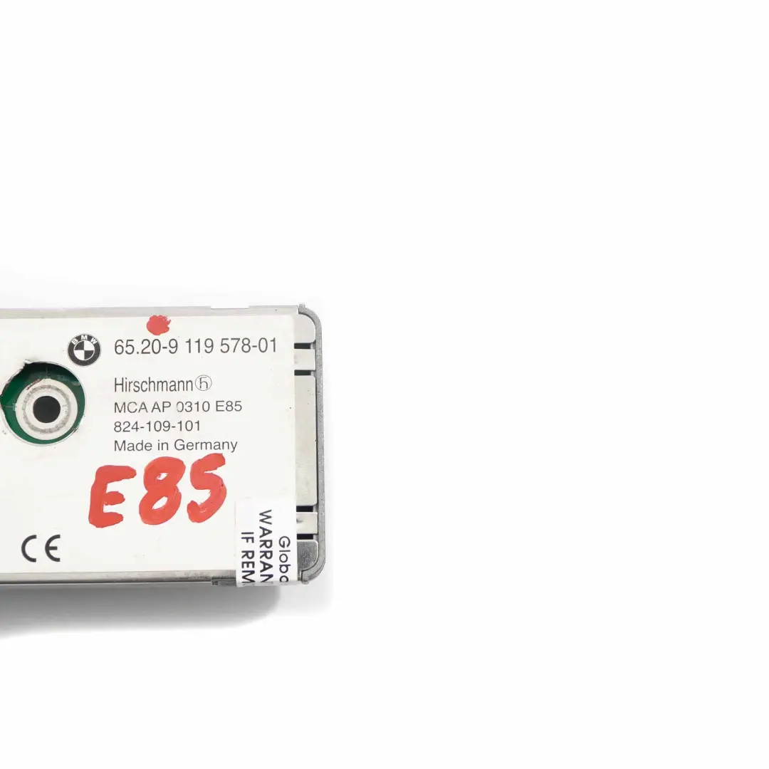 Antennenverstärker BMW Z4 E85 E86 Stabantenneneinheit Modul für mit Teilenummer 9119578 Antennenverstärker BMW Z4 E85 E86 Stabantenneneinheit Modul - SKU 9119578 - Teilenummer 9119578