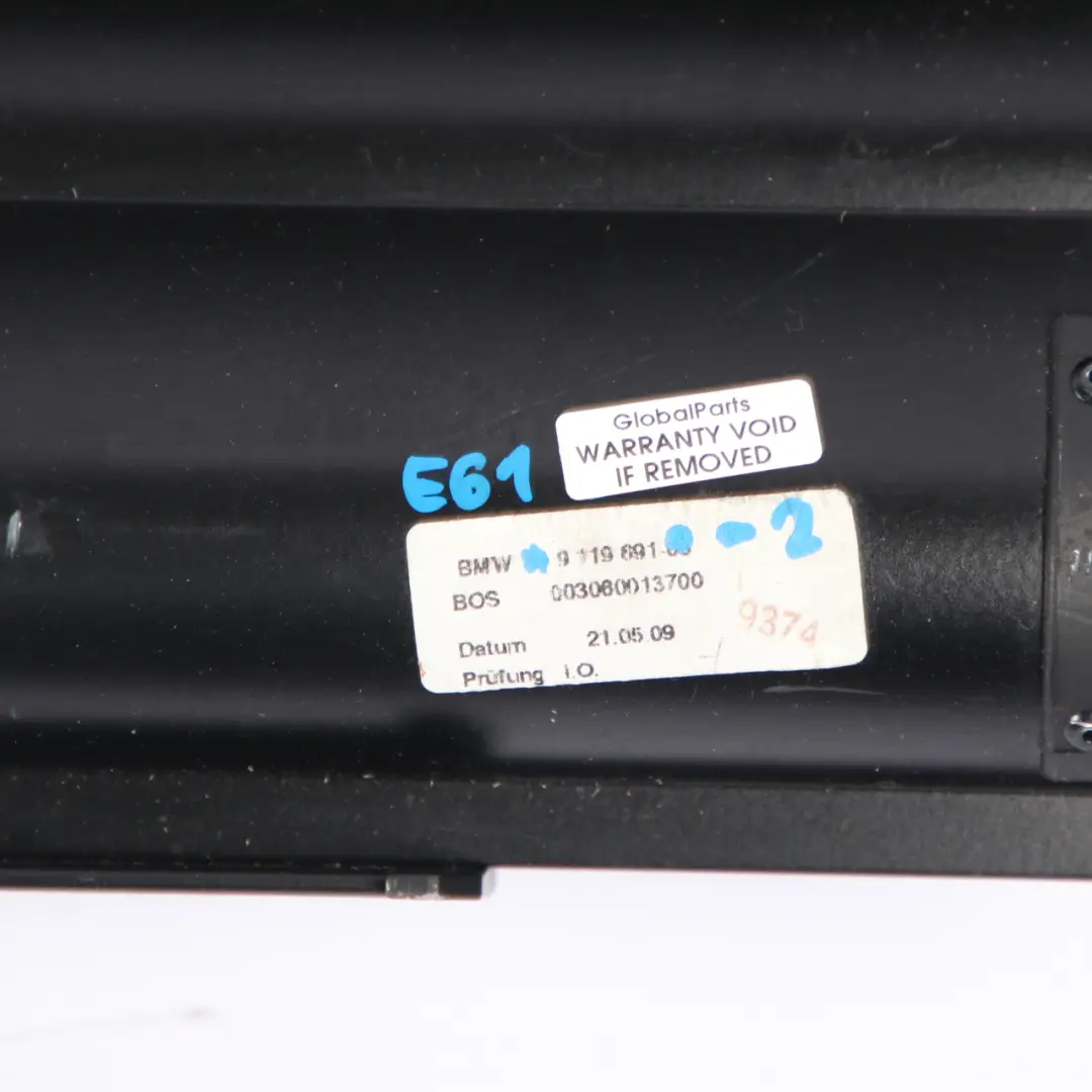 BMW E61 Parcel Shelf Roller Touring Boot Trunk Net Covering Black - SKU 9119691-3 - Part number 9119691