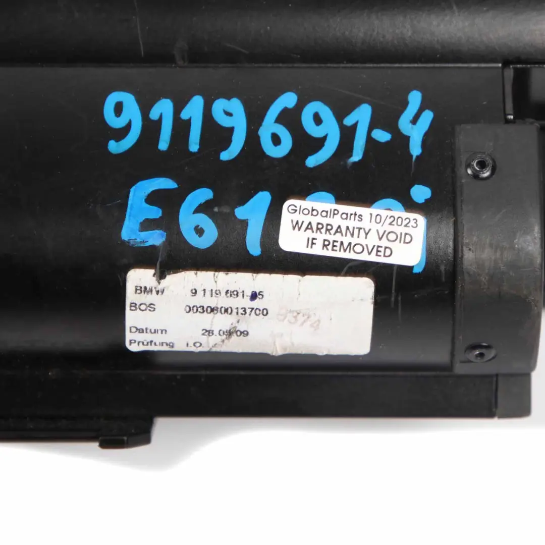 BMW E61 Hutablage Roller Touring Kofferraum Netzabdeckung Schwarz - SKU 9119691-4 - Teilenummer 9119691