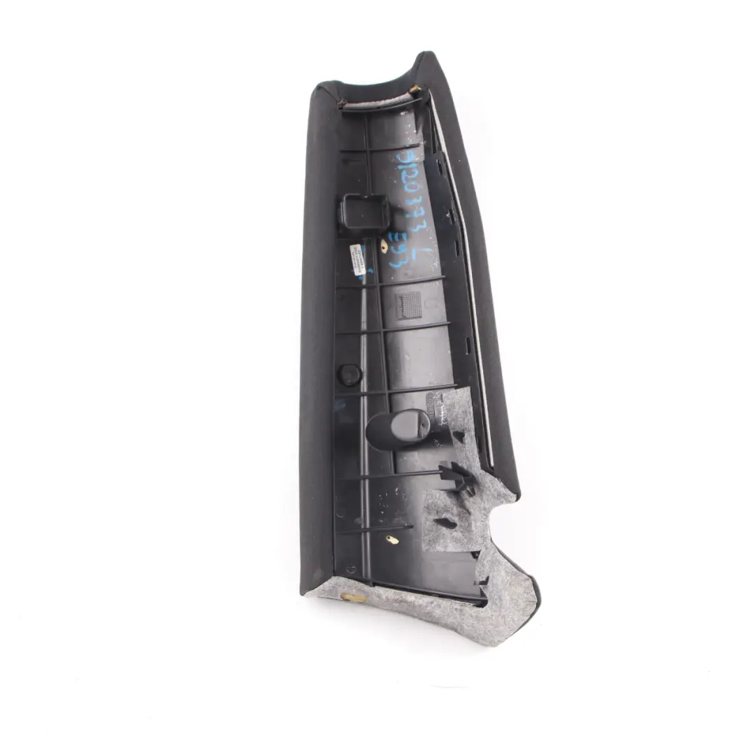 BMW E93 Cabrio Side Finisher Rear Seat Left N/S Lateral Cloth Fabric Anthracite - SKU 9120373 - Part number 9120373