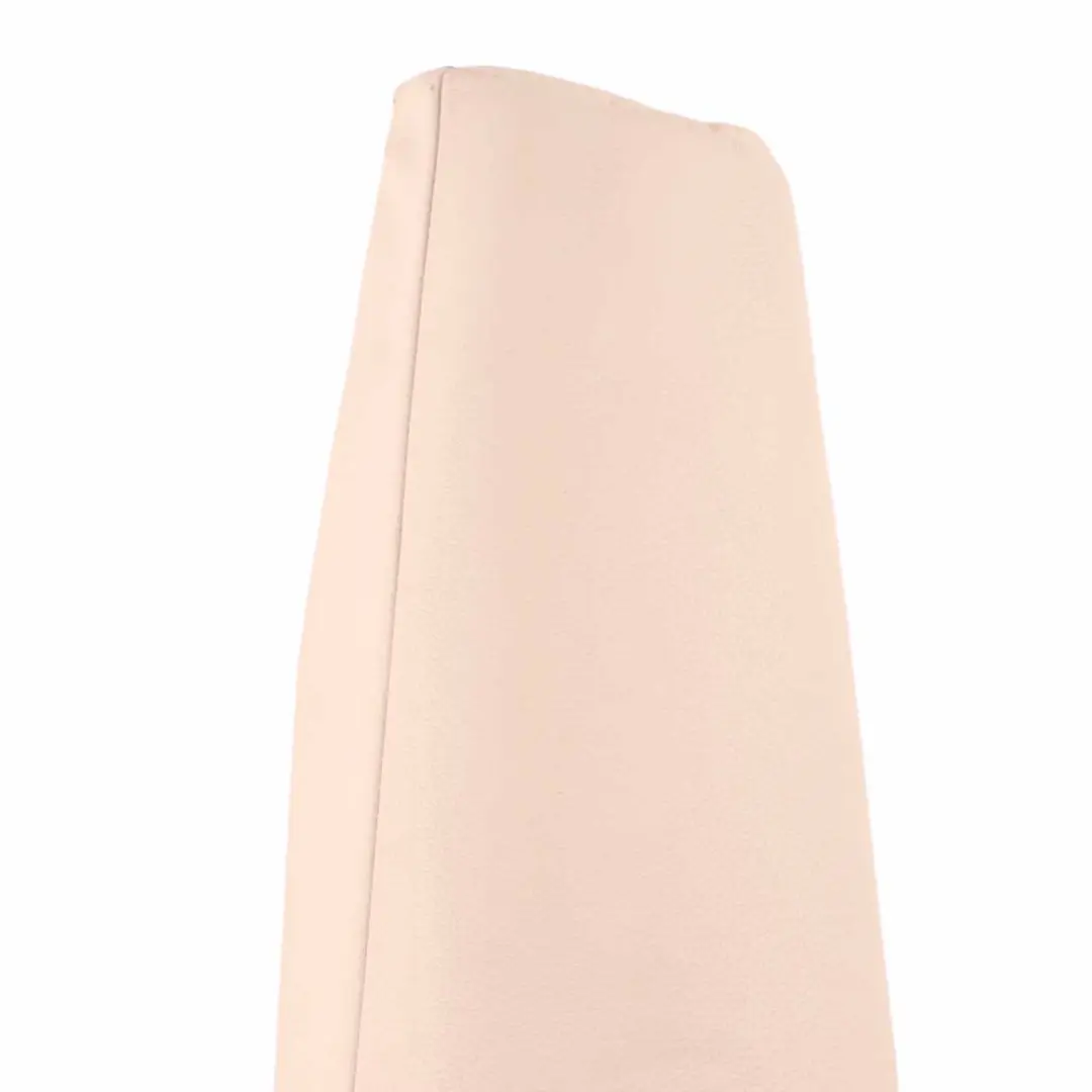 Side Finisher Rear Seat Left N/S Lateral Cover Cream Beige Leather to BMW E93 with Part number 9120395 BMW E93 Side Finisher Rear Seat Left N/S Lateral Cover Cream Beige Leather - SKU 9120395 - Part number 9120395