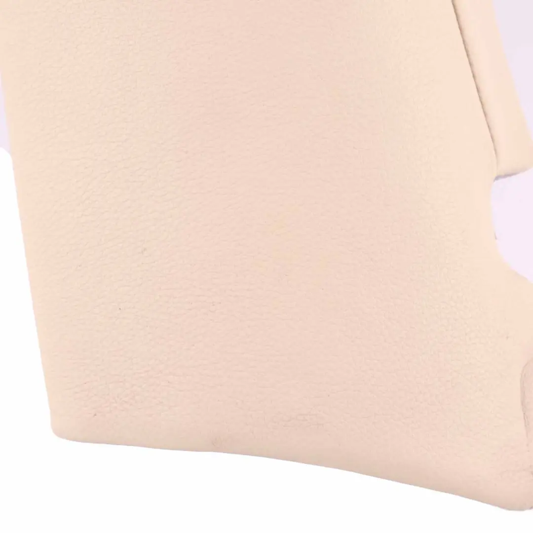Side Finisher Rear Seat Right O/S Lateral Cover Cream Beige Leather to BMW E93 with Part number 9120396 BMW E93 Side Finisher Rear Seat Right O/S Lateral Cover Cream Beige Leather - SKU 9120396 - Part number 9120396