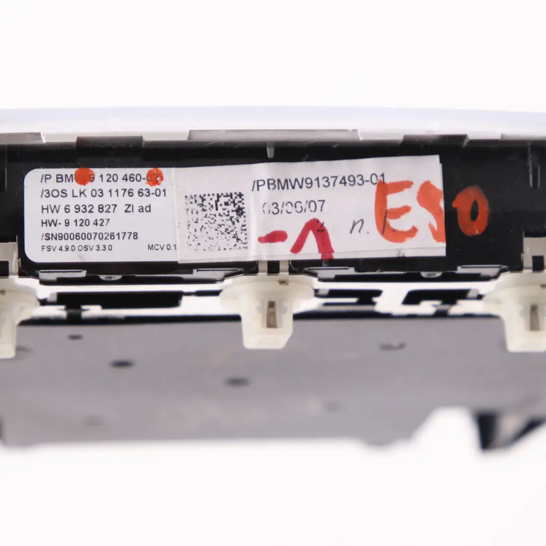  Roof Light BMW E90 E91 E92 Interior Lamp Switch Unit SOS Button Grey - SKU 9120460-1 - Part number 9120460