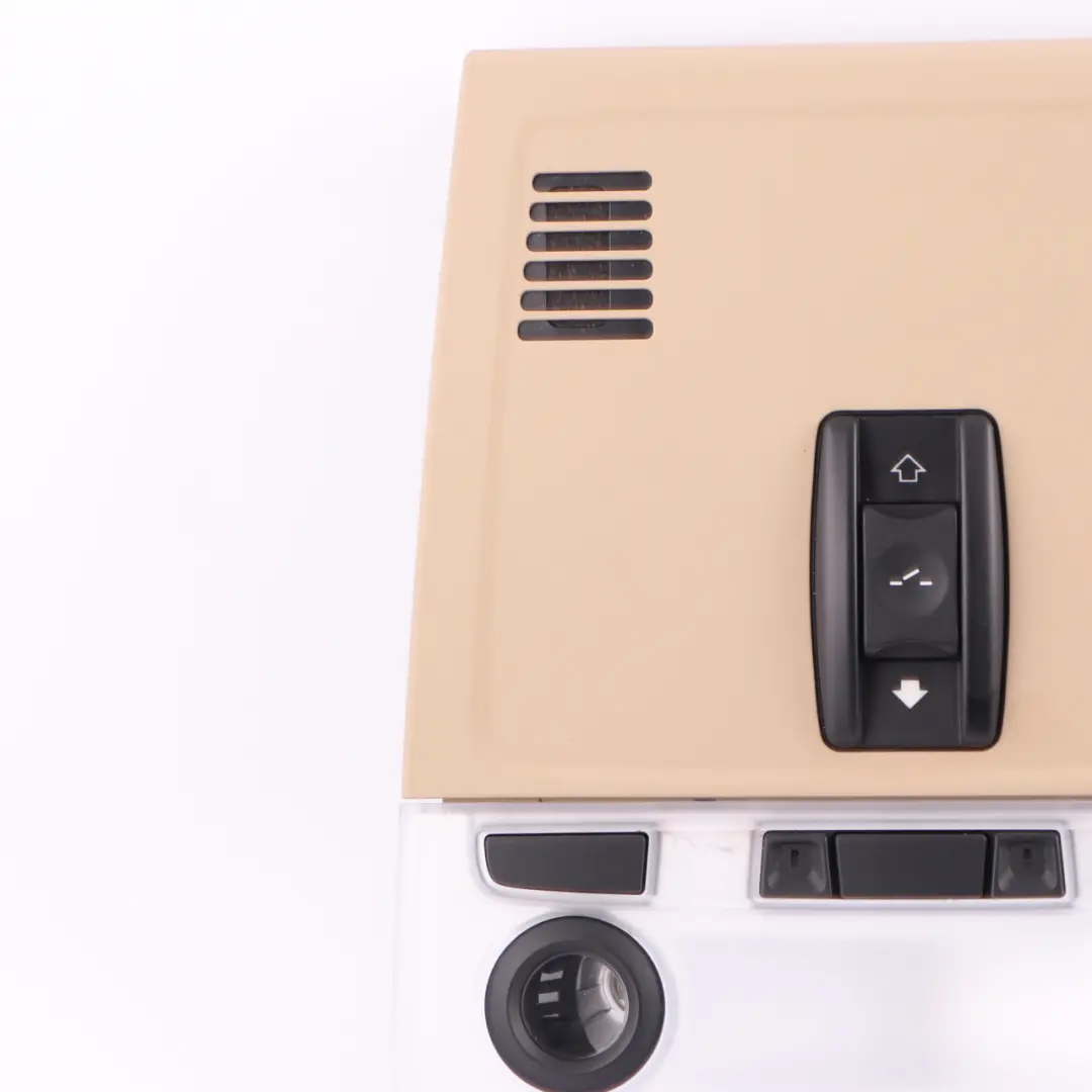Roof Light Front Reading Lamp Interior Panel Switch Unit Beige to BMW E90 with Part number 9120473 BMW E90 Roof Light Front Reading Lamp Interior Panel Switch Unit Beige - SKU 9120473 - Part number 9120473