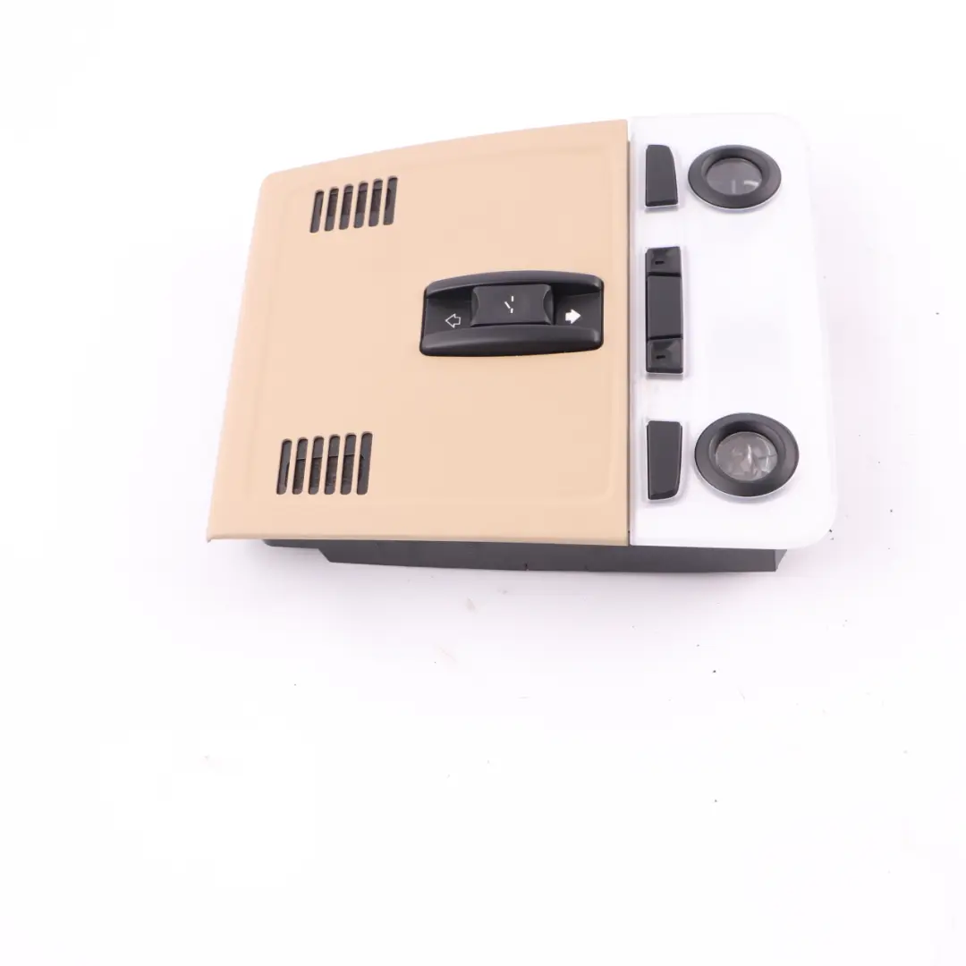 Roof Light Front Reading Lamp Interior Panel Switch Unit Beige to BMW E90 with Part number 9120473 BMW E90 Roof Light Front Reading Lamp Interior Panel Switch Unit Beige - SKU 9120473 - Part number 9120473