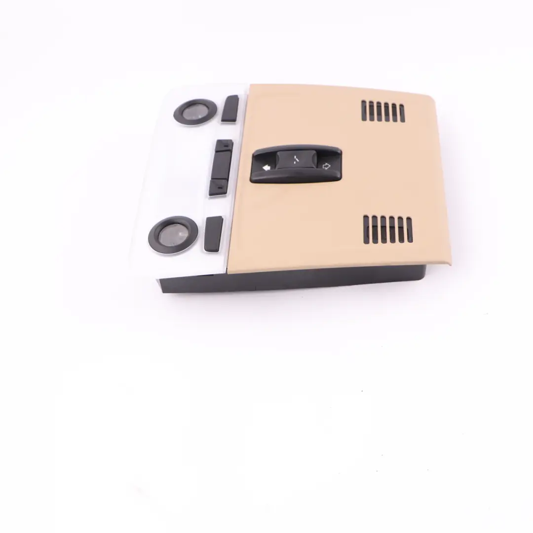 Roof Light Front Reading Lamp Interior Panel Switch Unit Beige to BMW E90 with Part number 9120473 BMW E90 Roof Light Front Reading Lamp Interior Panel Switch Unit Beige - SKU 9120473 - Part number 9120473
