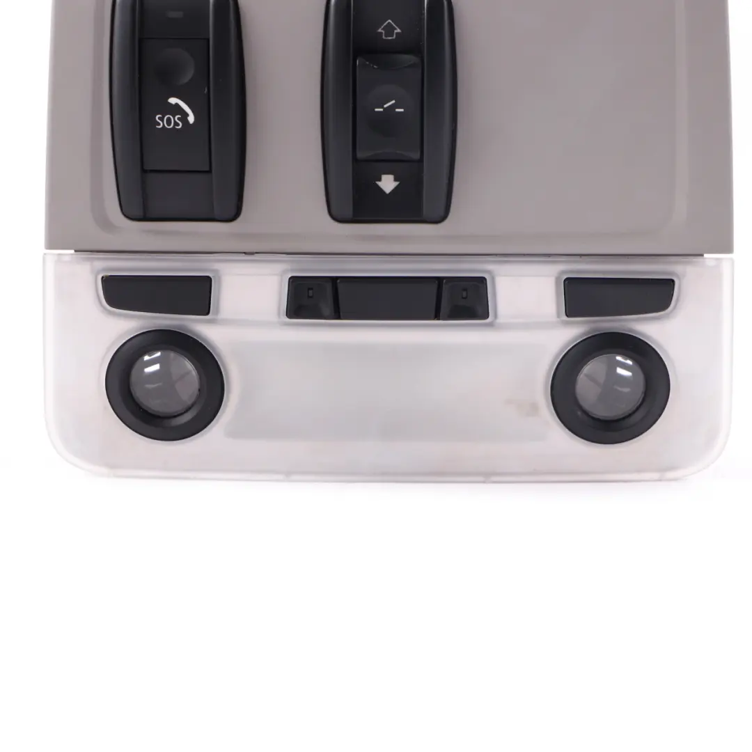 Roof Light Switch Unit Module SOS Sunroof Grey to BMW E90 E92 with Part number 9120484 BMW E90 E92 Roof Light Switch Unit Module SOS Sunroof Grey - SKU 9120484 - Part number 9120484