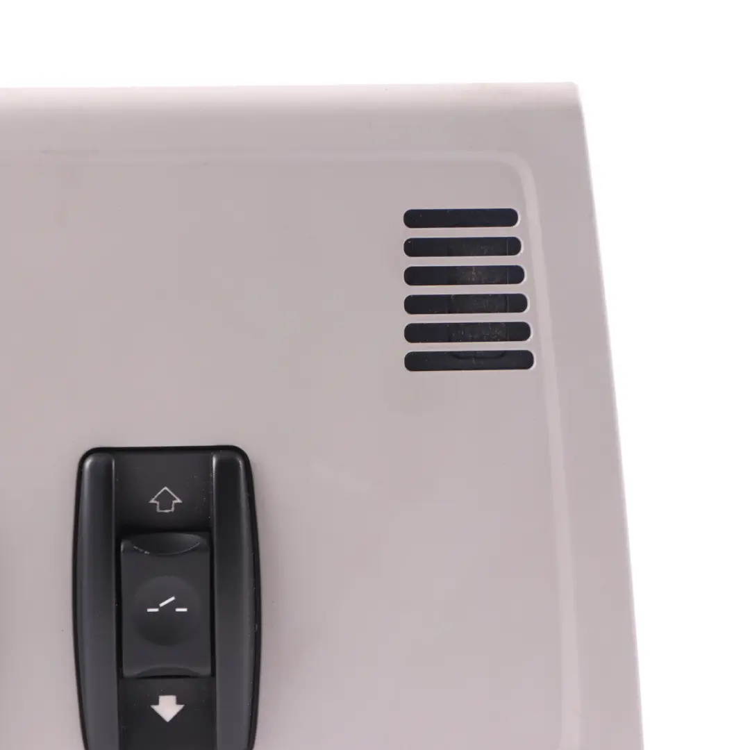 Roof Light Switch Unit Module SOS Sunroof Grey to BMW E90 E92 with Part number 9120484 BMW E90 E92 Roof Light Switch Unit Module SOS Sunroof Grey - SKU 9120484 - Part number 9120484