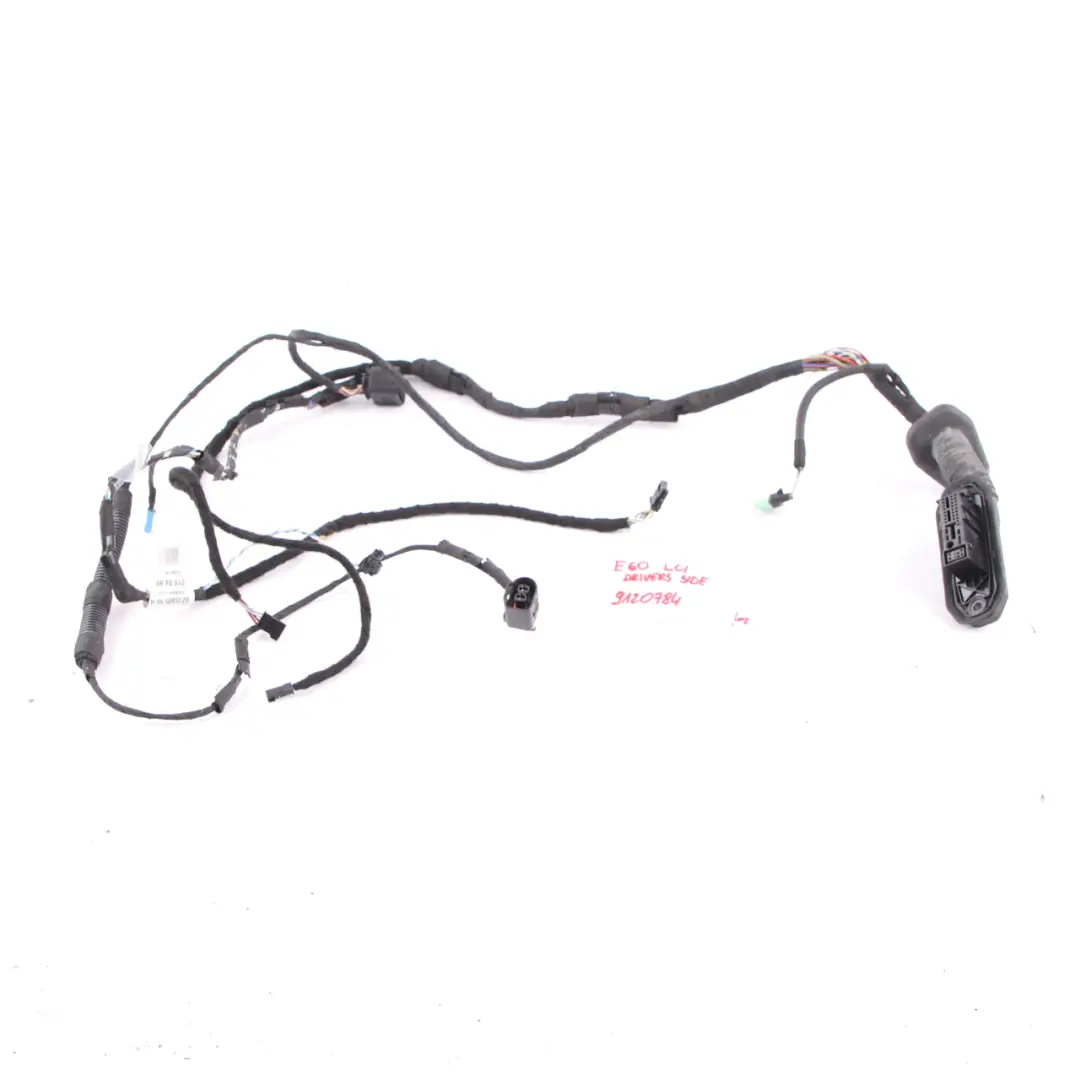 Door Wiring Loom BMW E60 E61 Front Wiring Harness Driver's Side to with Part number 9120784 Door Wiring Loom BMW E60 E61 Front Wiring Harness Driver's Side - SKU 9120784 - Part number 9120784