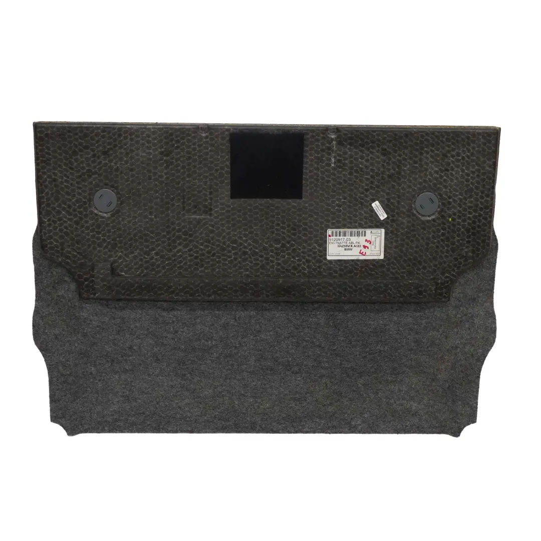 Boot Trunk Luggage Compartment Trim Panel to BMW E93 Convertible with Part number 9120917 BMW E93 Convertible Boot Trunk Luggage Compartment Trim Panel - SKU 9120917 - Part number 9120917