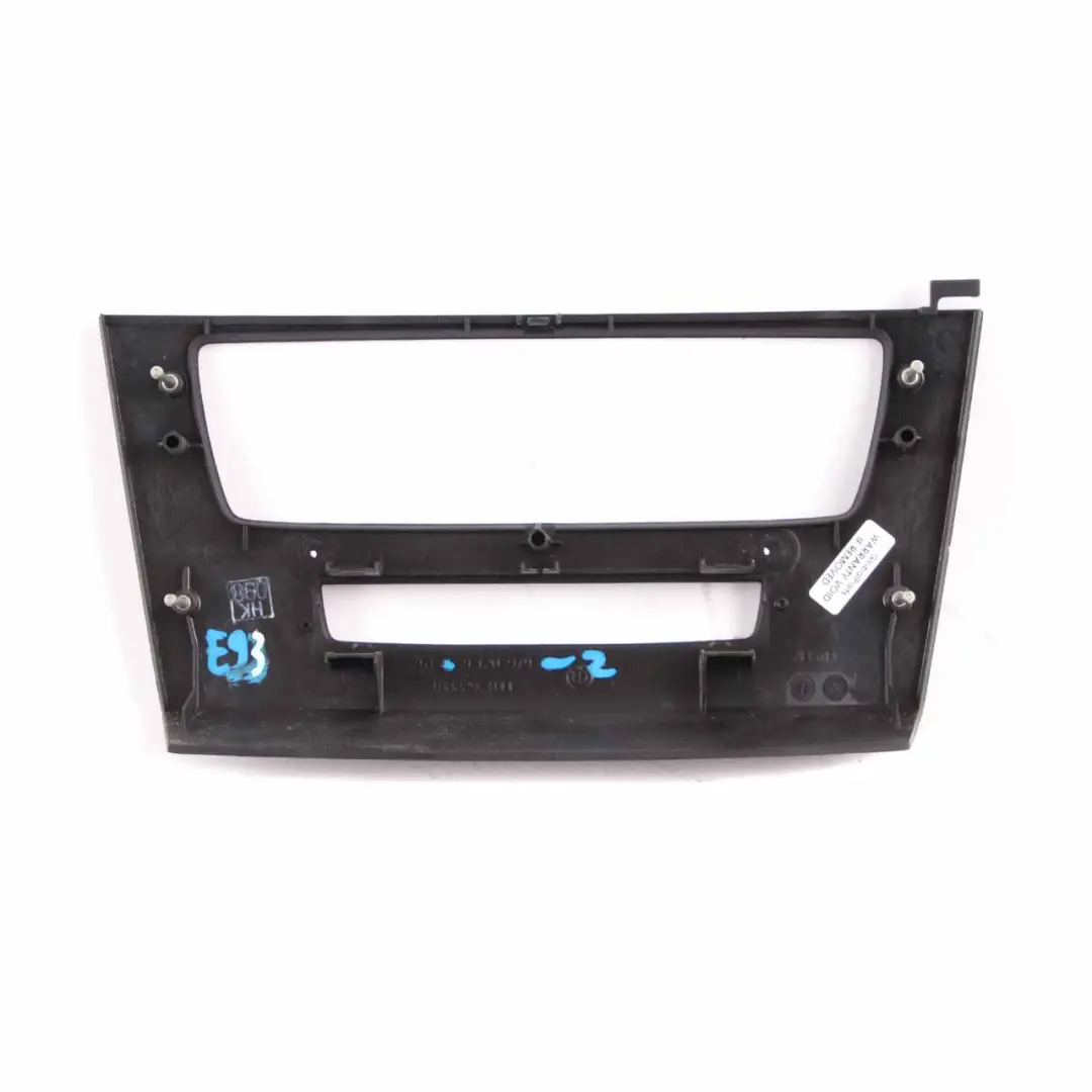BMW E90 E91 E92 E93 Dashboard Trim Front Frame Centre Cover Panel - SKU 9120979-2 - Part number 9120979