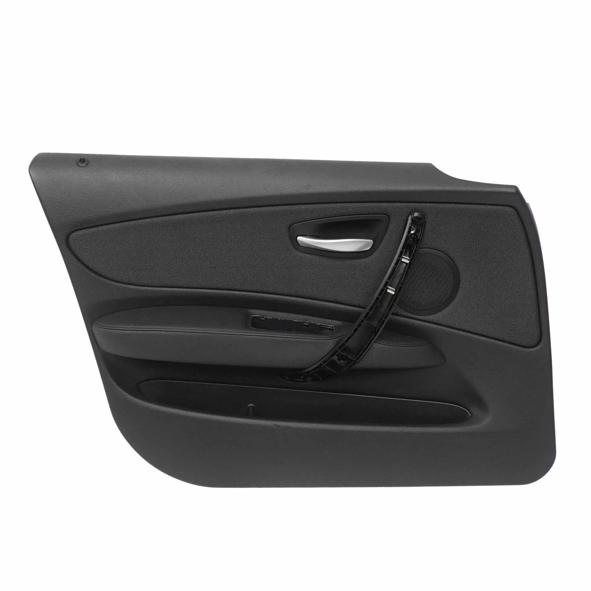 BMW E87 LCI Pannello Porta Tessuto Davanti SX Antracite