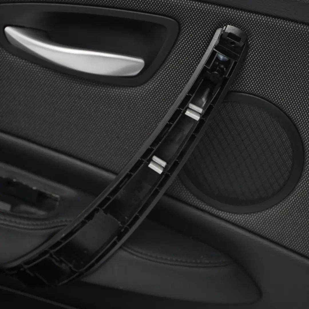 BMW E87 LCI Pannello Porta Tessuto Davanti SX Antracite - SKU 9121145-1 - Numero di parte 9121145